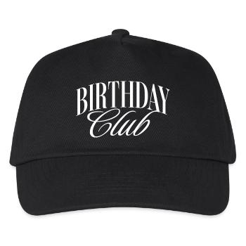 Birthday CLub - Kids’ Baseball Cap - black - Front