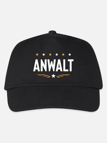Anwalt Beruf - Kinder Basecap - Schwarz