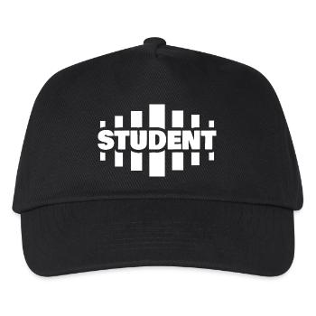 Student - Kinder Basecap - Schwarz - Vorne