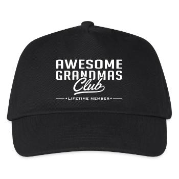 Beste Omas Club - Kinder Basecap - Schwarz - Vorne