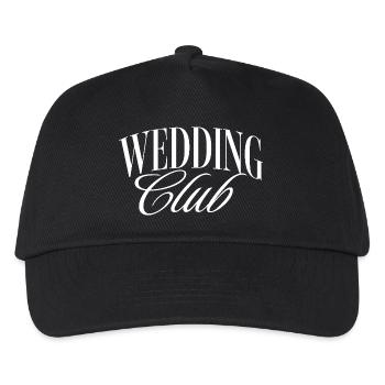 Wedding Club - Kinder Basecap - Schwarz - Vorne