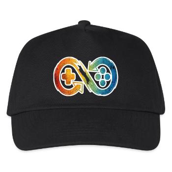 Invinity Controller - Kids’ Baseball Cap - black - Front