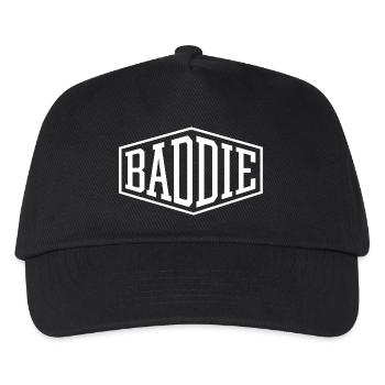 Baddie Aesthetic Böses Mädchen Bad Girl Baddie - Kinder Basecap - Schwarz - Vorne