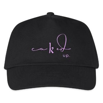 Lavender Caked Up Script - Kinder Basecap - Schwarz - Vorne