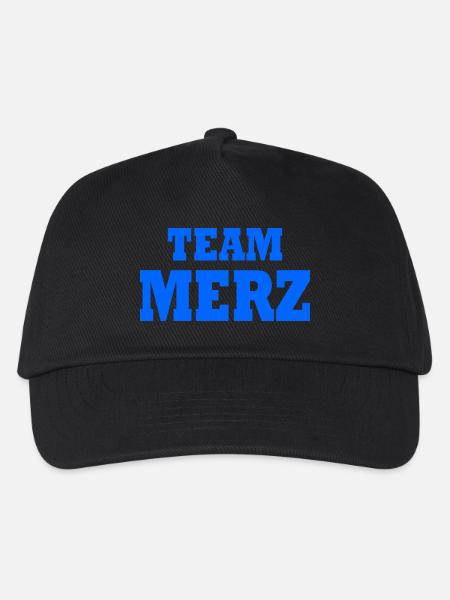 Team Merz - Kinder Basecap - Schwarz