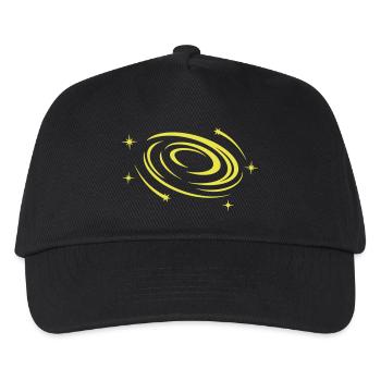 GALAXY GRAVITATION - Kinder Basecap - Schwarz - Vorne