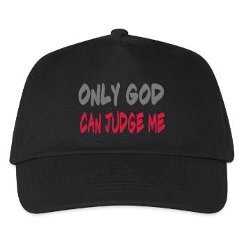 Only GOD - Kids’ Baseball Cap - black - Front