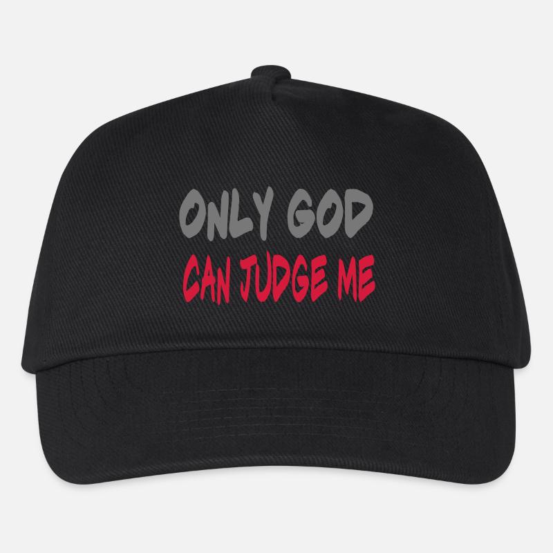 only GOD - Kinder Basecap - Schwarz