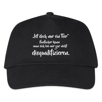 Ist doch nur ein Tier... - Kinder Basecap - Schwarz - Vorne