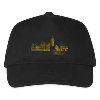 London - Kinder Basecap - Schwarz - Vorne