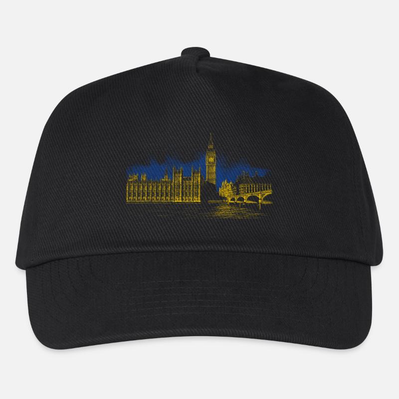 Big Ben - Kinder Basecap - Schwarz