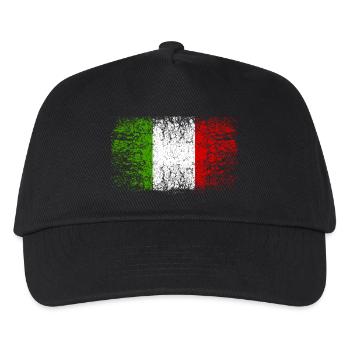 Italy 002 AllroundDesigns - Kids’ Baseball Cap - black - Front