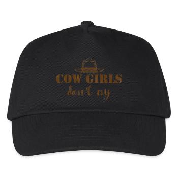 Équitation, équestre, poney, cadeau cheval, équitation - Casquette de baseball Enfant - noir - Devant