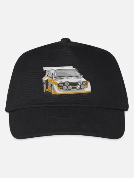 Rallye - Kinder Basecap - Schwarz