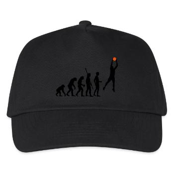 evolution_basketball_072011_a_2c - Kinder Basecap - Schwarz - Vorne