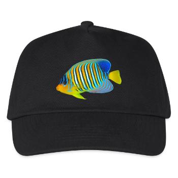fish - Kids’ Baseball Cap - black - Front