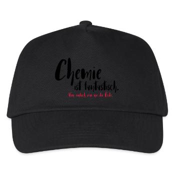 Chemie ist fantastisch - Kinder Basecap - Schwarz - Vorne