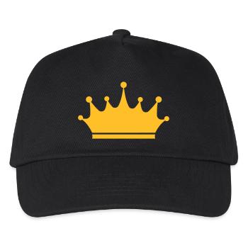 Crown - Kids’ Baseball Cap - black - Front