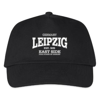 Leipzig (white) - Kids’ Baseball Cap - black - Front