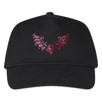 Bat bats vampire - Kids’ Baseball Cap - black - Front