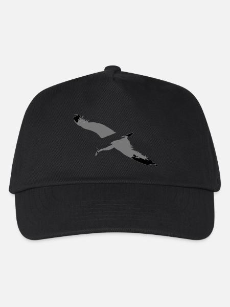 Möwe - Kinder Basecap - Schwarz