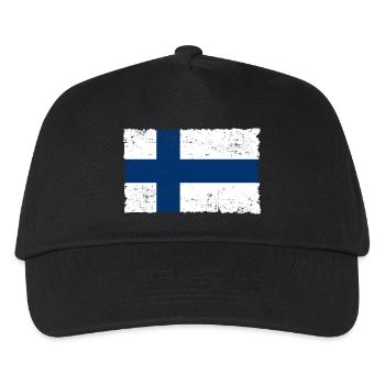 Finland - Kids’ Baseball Cap - black - Front
