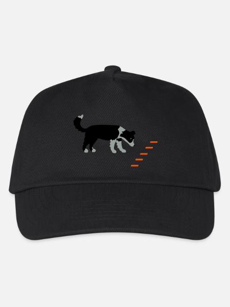 Obedience Hölzchen Vektor 1 - Kinder Basecap - Schwarz