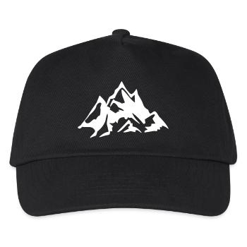 Mountains - Mountains - Kids’ Baseball Cap - black - Front