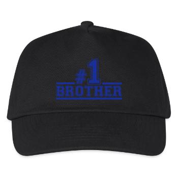 Bruder - Kinder Basecap - Schwarz - Vorne