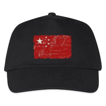 China Vintage Flag - Kids’ Baseball Cap - black - Front