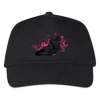 Supermoto - Kinder Basecap - Schwarz - Vorne