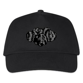 Lots of coal pieces - Kids’ Baseball Cap - black - Front