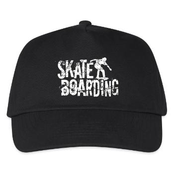 Skateboarding - Kids’ Baseball Cap - black - Front
