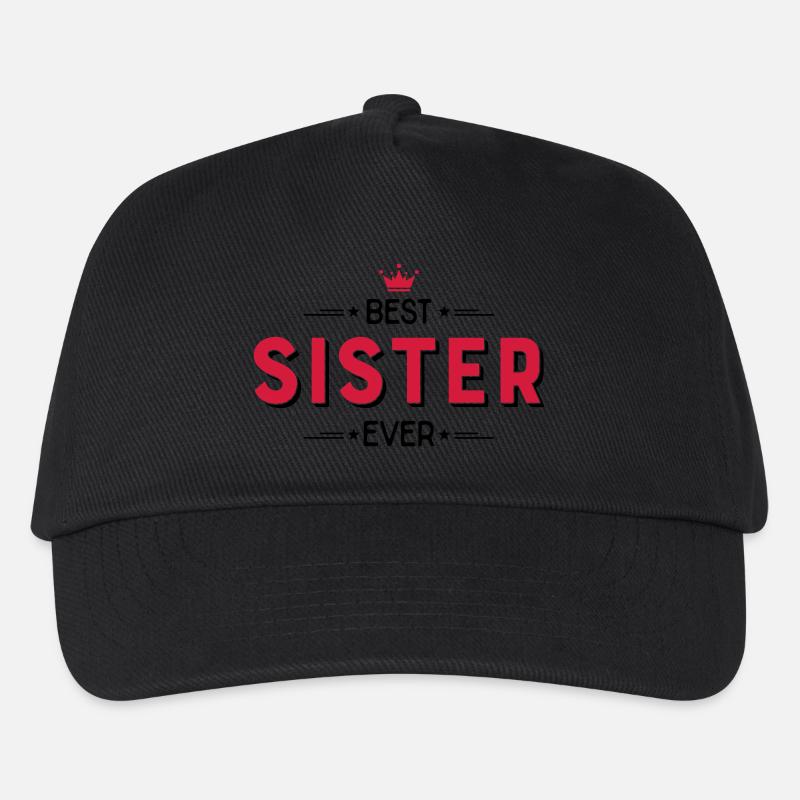Sister - Kinder Basecap - Schwarz