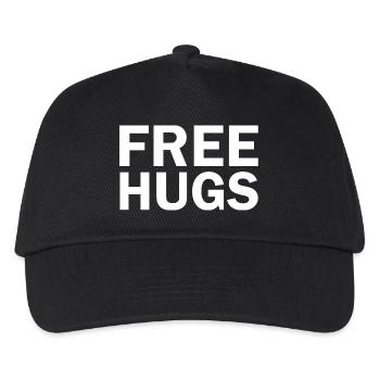 Free hugs - Casquette de baseball Enfant - noir - Devant