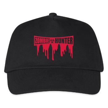 zombie hunter Halloween quote - Kids’ Baseball Cap - black - Front