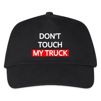 Truck - Kinder Basecap - Schwarz - Vorne