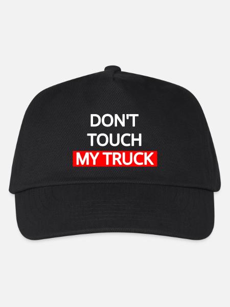 Truck - Kinder Basecap - Schwarz