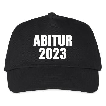 Abitur 2023 - Kinder Basecap - Schwarz - Vorne