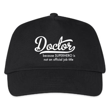 Doctor - Kids’ Baseball Cap - black - Front