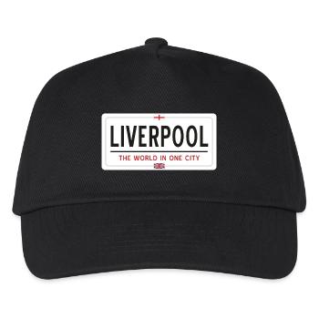 Liverpool city name - Kids’ Baseball Cap - black - Front