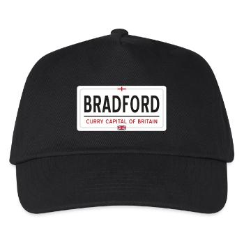 Panneau de la ville de Bradford - Casquette de baseball Enfant - noir - Devant