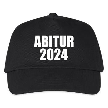 Abitur 2024 - Kinder Basecap - Schwarz - Vorne