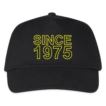 Since 1975 - Kinder Basecap - Schwarz - Vorne