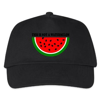 Watermelon - Kids’ Baseball Cap - black - Front
