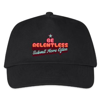 Be Relentless Submit More Often - Kids’ Baseball Cap - black - Front