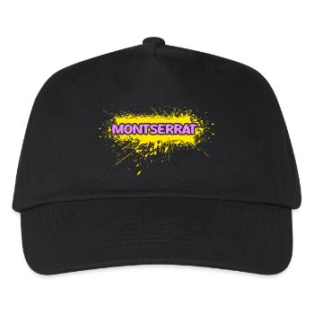 Montserrat - Kinder Basecap - Schwarz - Vorne