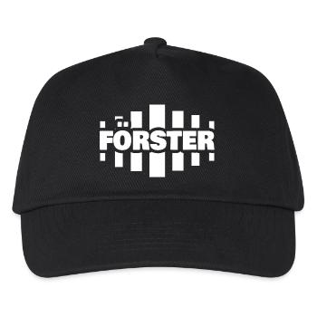 Geschenk für Förster - Kinder Basecap - Schwarz - Vorne