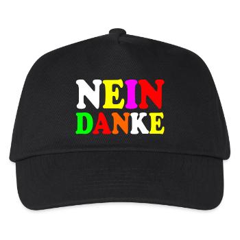 Non merci - Casquette de baseball Enfant - noir - Devant