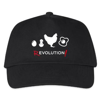 Revolution - Evolution Man Fun Twist 14 - Kinder Basecap - Schwarz - Vorne